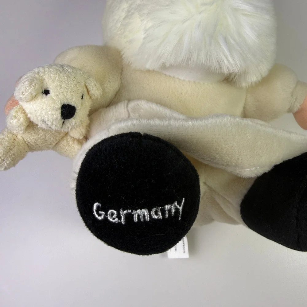 Set of 2 Christmas Gnomes Santa Ireland Germany Plush Stuffed Toys Festive Decor